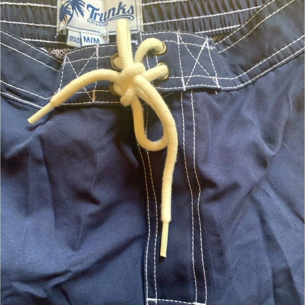 Trunks Marine Board Shorts Men Color Navy Size M